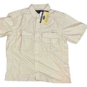 Men's Shirt Small SS Vented Cool Hot Weather Work Sports Exofficio Nylon Poly